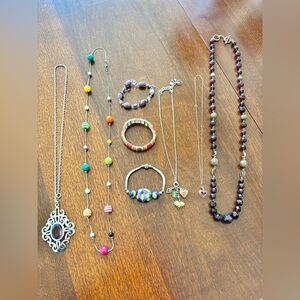 Lot of fun jewelry in great condition!